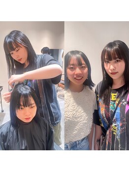 シェノン 奈良橿原店(CHAINON)の写真/スタイリストmayuri☆リピート率98％の髪質改善×個性を引き出すスタイル提案☆すべての年代から支持！