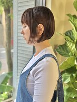 ハヤシ(HAYASHI) 小顔カットエモージュ愛され大人可愛いショートボブ20代30代40代