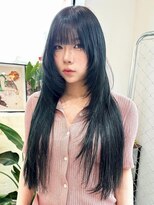 リル ラウム 原宿(LiL Raum)&nbsp;韓国レイヤー×ブルーブラック