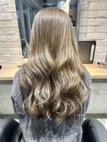 エイト 沖縄豊崎店(EIGHT toyosaki)&nbsp;【EIGHT 豊崎】お客様スタイル_くすみミルクティー