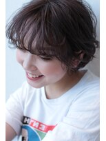 アッシュ 茗荷谷店(Ash) ショートカット白髪ぼかしハイライト