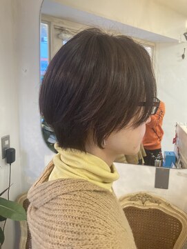 アミュレ(Amule) 耳かけシンプルショート伸ばしかけ前髪も美シルエットに下北沢