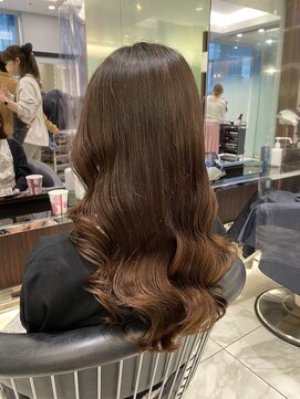 アピッシュ ギンザ(apish ginza) tomo ロングパーマ/デジタルパーマ/ウェーブヘア/韓国パーマ