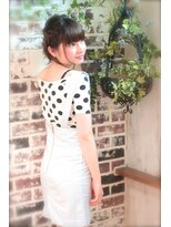 グラスヘア(Grous hair)&nbsp;【Grous Hair】パーティーにおすすめ！！ヘアアレンジ