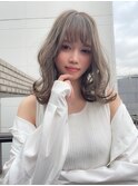 ミディアムレイヤーハイトーンくびれレイヤー