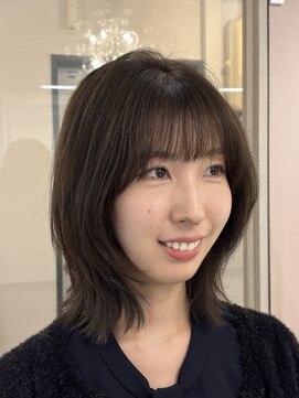 トッカ ヘアアンドトリートメント バイ リウム(tocca hair&treatment by Rium) 《韓国ヘア》柔らかいブラウンカラー×レイヤーボブ