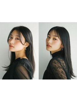 透明感のある白髪ぼかしも◎厳選した薬剤でダメージレスに美しく*[オージュア/白髪染め/メンズ/髪質改善]