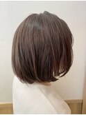 ◎大人可愛い丸みレイヤー×小顔ショートボブ