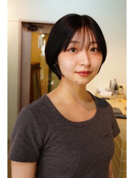 ハル ヘアスタジオ(haRu hair studio) 抜け感ショートボブ
