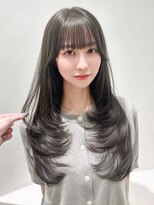 ノエシキカ(noe sikika)&nbsp;ミディアムヘア/暗めカラー/グランマッシュ/栄s22