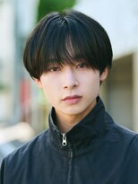 エルマーク 高槻(L-MARK) マッシュヘア/黒髪/メンズカット/men's/メンズ/眉毛