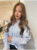 【野呂】ブリーチ無しミルクティーベージュ