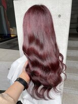 プリアバイポプルス 渋谷(pria by popls)&nbsp;ブリーチなしピンク/ブリーチなしカラー/髪質改善トリートメント