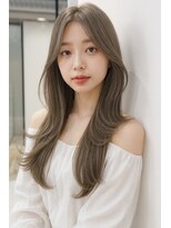 リリノ 豊中曽根店(Lirino.Co)&nbsp;くびれロングスタイル/透明感カラー