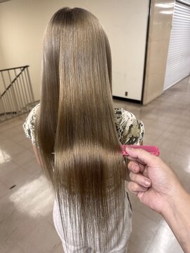 【透明感】ブロンドベージュ