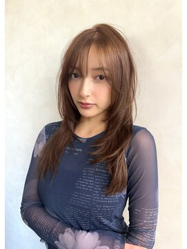 キイ ギンザ(k.e.y GINZA) セミロングレイヤーカット