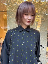 ルノ(RUNO)&nbsp;ショート・ボブレイヤー/レイヤーカット/顔周りレイヤー/20代