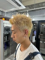 刈部倶楽舞&nbsp;ブロンドスパイキーショート！