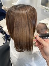 フィール アドバンス 袋井(feel advance) straight perm