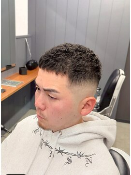 クフィア メンズヘアー カンポ 天王寺店(CUFFIA MEN'SHAIR CAMPO) フェードマレットヘアマンバンパズカットマッシュメンズ
