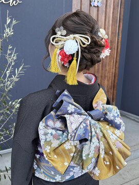 アニュー(anew) ヘアセットと着付け