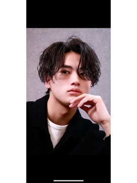 アイトーキョープラスシー 横浜(AI TOKYO+Sea) 横浜/ルーズパーマ/シャドウパーマ/センターパート/縦落ち