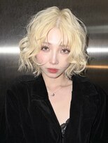 ベル 表参道Terrace(Belle)&nbsp;レイヤーボブシャギーカットシャギーウルフ抜きっぱなしブリーチ