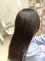 ヘアサロン カット ウェイ(Hair Salon Cut way) 「艶感ナチュラルストレート