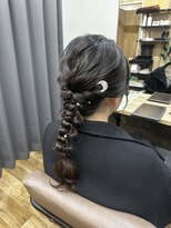 テーラ 南流山店(TELA)&nbsp;編みおろしヘアセット♪