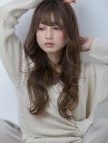 リソラ 池袋(LiSora)&nbsp;ミルクティーブロンド/デジタルパーマ/ダークブルー[池袋]