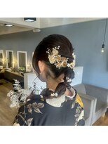 ブレス ヘアー リーベ(Bless HAIR Liebe)&nbsp;大人気20代30代◎結婚式成人式卒業式編みおろしスタイル