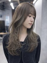キラ 神戸三宮元町(KILLA) 三宮レイヤーカット/オリーブベージュ/ブリーチなしダブルカラー