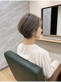 【アッシュベージュ/白髪ぼかし/脱白髪染め】石橋/池田/箕面