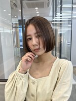 ロンドシエル 横浜(Lond ciel) マロンベージュ/ボブ/前髪/レイヤー/小顔/髪質改善/縮毛矯正横浜