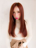 リリアン 表参道(relian)&nbsp;ベージュ　×　ナチュラルストレート