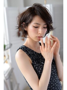 フレイムスヘアーアンドリラックス 西川口店 大人かわいい ふんわりボブ