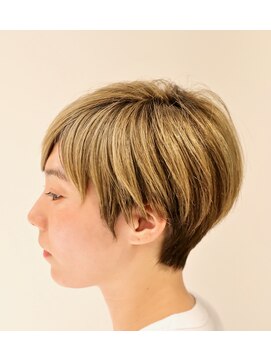ヘア デザイン リスク(HAIR DESIGN RISK) 【RISK高橋勇太】束感とシルエットが完璧な丸みショート