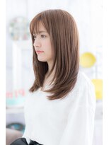 ミック ヘアアンドビューティー 大山店(miq  Hair&Beauty)&nbsp;毛先までしっとり＊シースルーバング華やぎレイヤーカットa