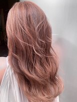 グランツヘアデザイン 四谷(GRANZ hair design) 透明感コーラルピンク