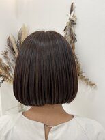 ドロップ&nbsp;ミニボブ×超音波トリートメント