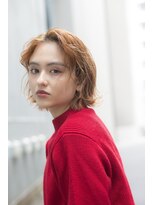 ミエル ヘア 新宿(miel hair)&nbsp;〈mielhair新宿〉無造作　抜け感ミディ　イルミナ