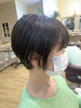 フラット 千葉(Flat.) 襟足スッキリ!ハンサムショート【千葉】