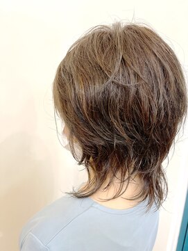 リアン(Lian) 【パーマ】ウルフレイヤーのデジタルパーマスタイル