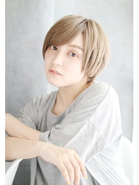 シュシュット(chouchoute) 吉祥寺3分/透明感セクションカラー外ハネボブペールベージュ/019