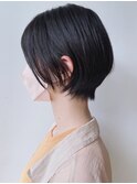 【morio 原宿】黒髪耳かけショートボブ くびれショートボブ