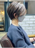絶壁解消/ひし形/前下がり/大人ショートボブ/30代/40代★猪狩★