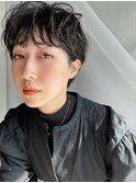 ニュアンスパーマ×ジェンダーレスショート【本多身和子】