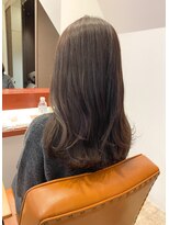 マーリャヘアー(mallia hair)&nbsp;ブリーチなしツヤ髪ベージュ Aラインロング