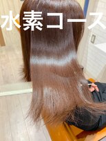 ナチュア ヘアアンドガーデン北千住(NaTur HAIR&GARDEN) 【髪質改善】水素コース