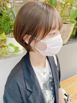 ボンド 三軒茶屋(Bond) ショート髪質改善×ショコラアッシュ[三軒茶屋]